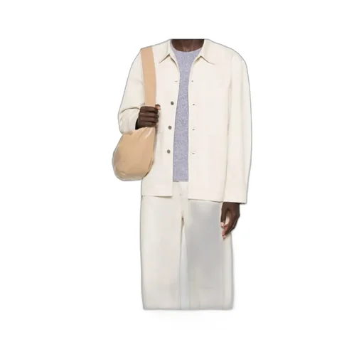 Lemaire Long Sleeved Patch-Pocket Shirt