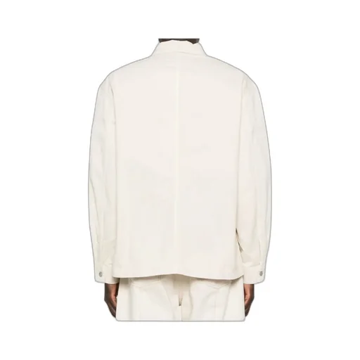 Lemaire Long Sleeved Patch-Pocket Shirt