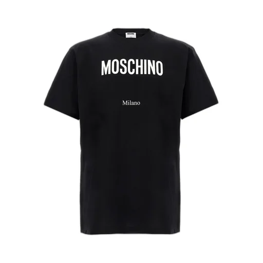 Moschino Logo Printed Crewneck T-Shirt