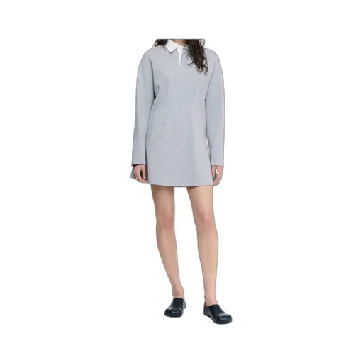 Long-Sleeve Polo Dress