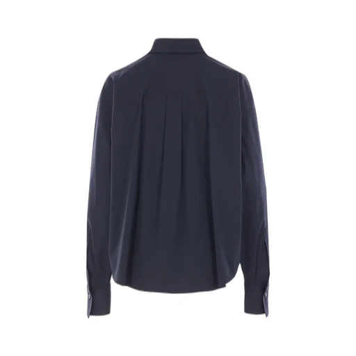 Brunello Cucinelli Monili Detail Curved Hem Shirt