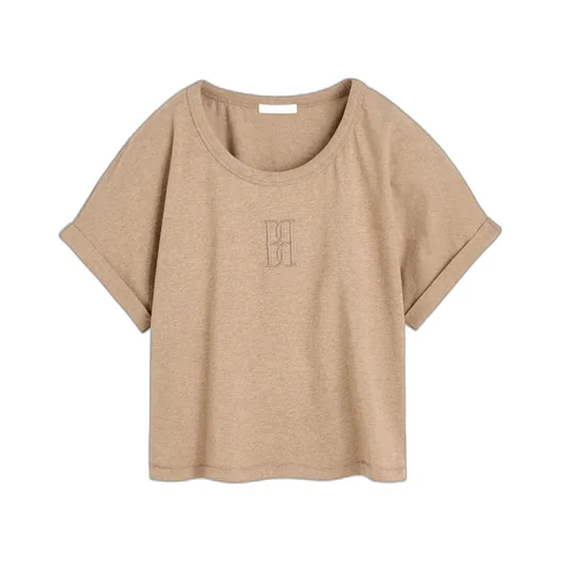Hrdalia Embroidered-Logo T-Shirt