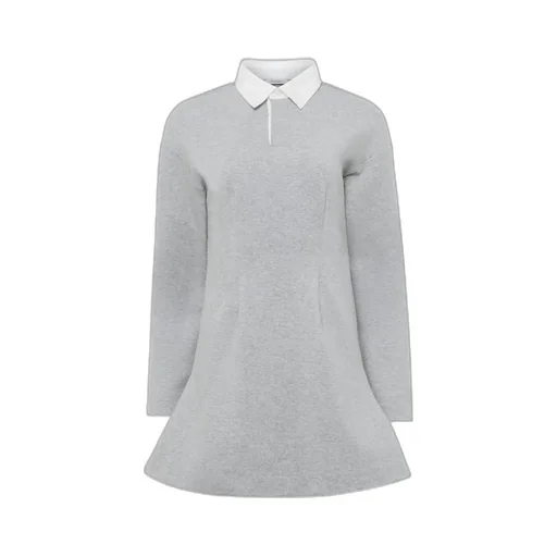 Long-Sleeve Polo Dress