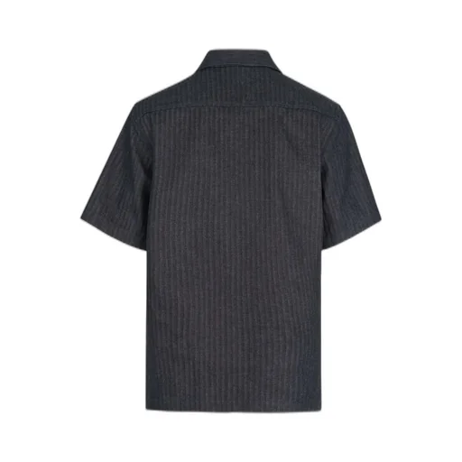 Shirt In Herringbone Denim