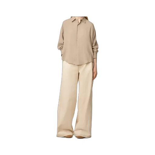 Beige Ami Boxy Shirt