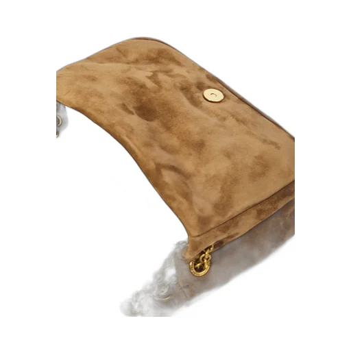 Jamie 4.3 Quilted Suede Shoulder Bag