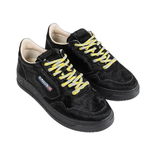 Calf Hair Medalist Low Trainers