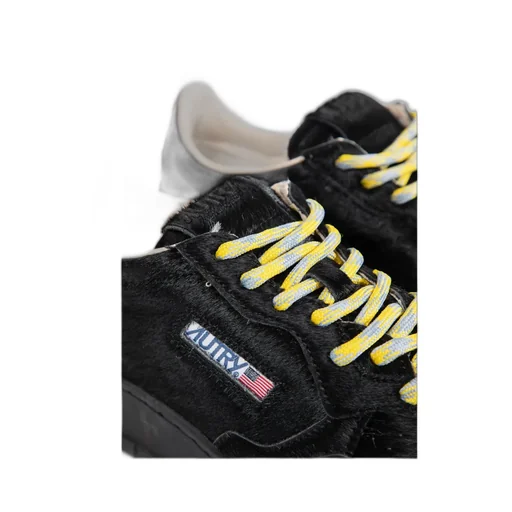 Calf Hair Medalist Low Trainers