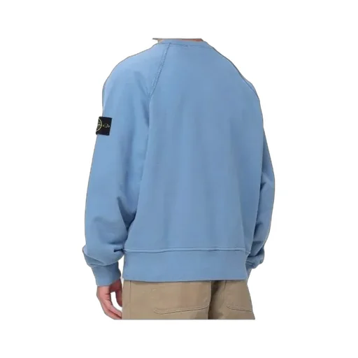 Stone Island Logo Patch Crewneck Sweatshirt