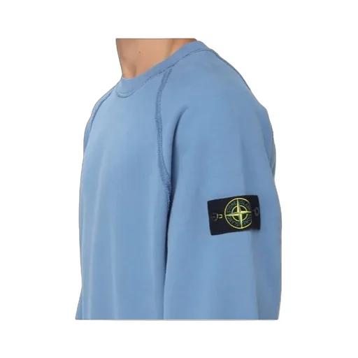 Stone Island Logo Patch Crewneck Sweatshirt