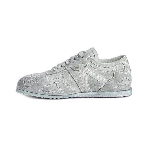 Lace-Up Low-Top Sneakers