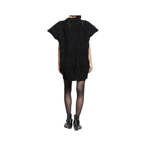 Jacquard-Knit Mini Dress