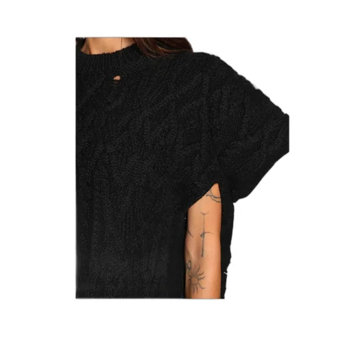 Jacquard-Knit Mini Dress