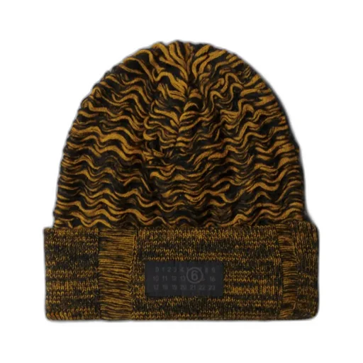 Patterned-Jacquard Beanie