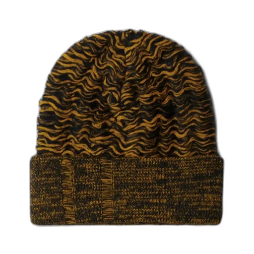 Patterned-Jacquard Beanie