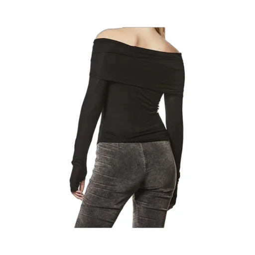 Thom Krom Draped Long-Sleeve Top