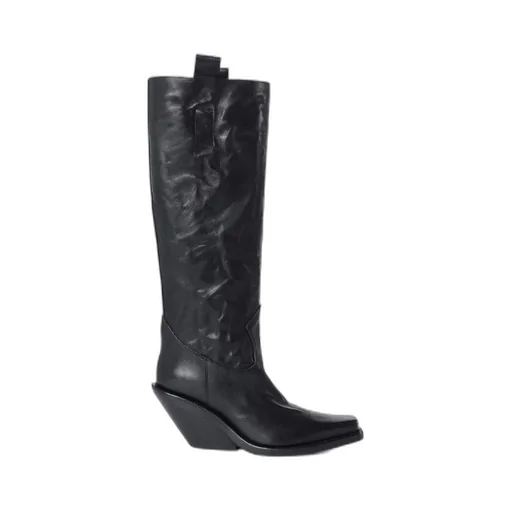 Lidar Calf-Leather Cowboy Boots