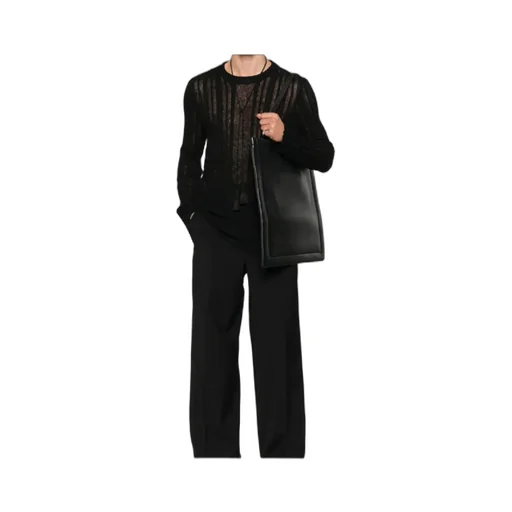 Ann Demeulemeester Halvar Ribbed-Knit Jumper