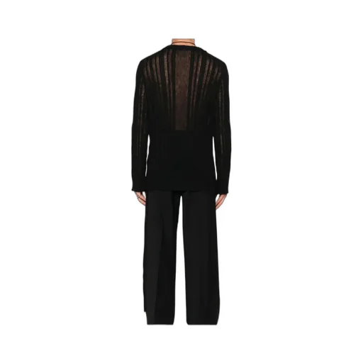 Ann Demeulemeester Halvar Ribbed-Knit Jumper