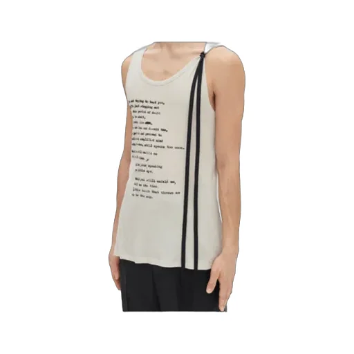 Seva Script Tank Top