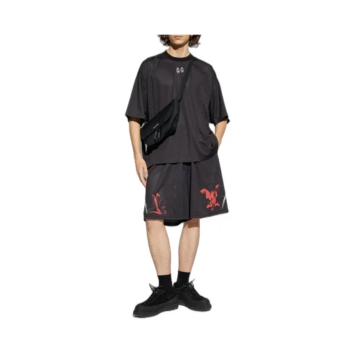 Graphic-Print Shorts