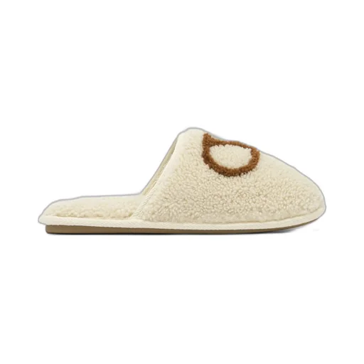 Logo-Embroidered Slippers