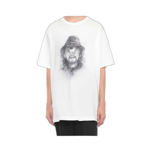 Sketch-Print T-Shirt
