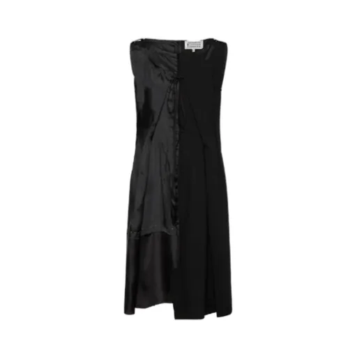 Maison Margiela Sleeveless Asymmetric Midi Dress