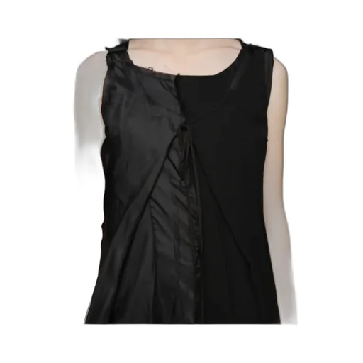 Maison Margiela Sleeveless Asymmetric Midi Dress