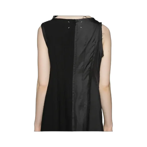 Maison Margiela Sleeveless Asymmetric Midi Dress