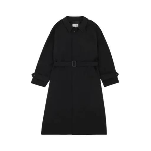 Mm6 Maison Margiela Belted Long Coat