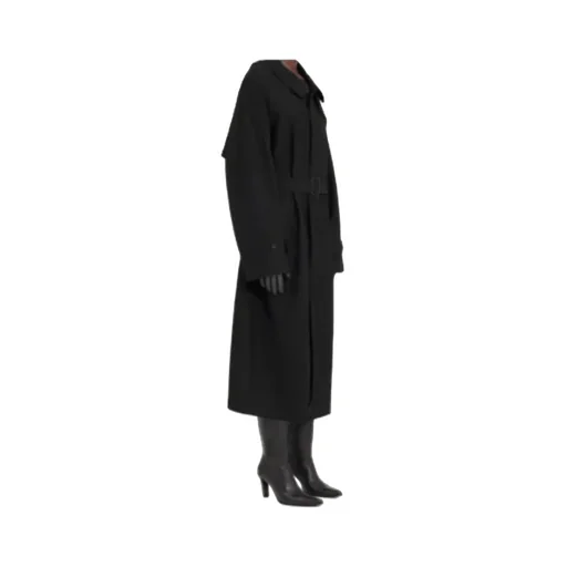 Mm6 Maison Margiela Belted Long Coat