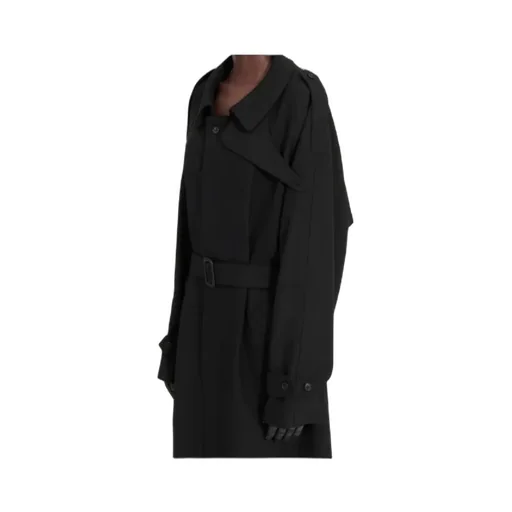 Mm6 Maison Margiela Belted Long Coat