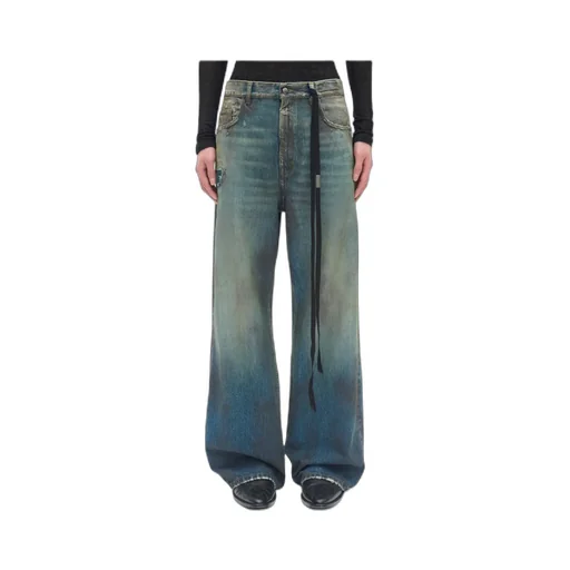 Ann Demeulemeester Genoveva 5-Pockets Relaxed Flared Trousers