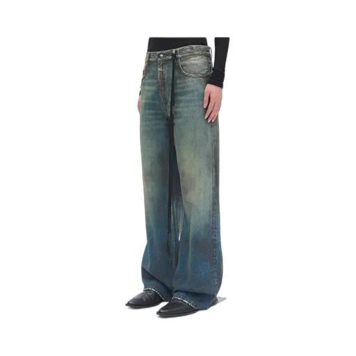 Ann Demeulemeester Genoveva 5-Pockets Relaxed Flared Trousers