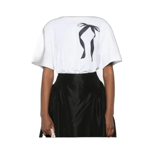 Ribbon Bow-Print T-Shirt
