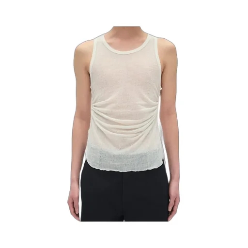 Boris Wrinlked Cropped Tank