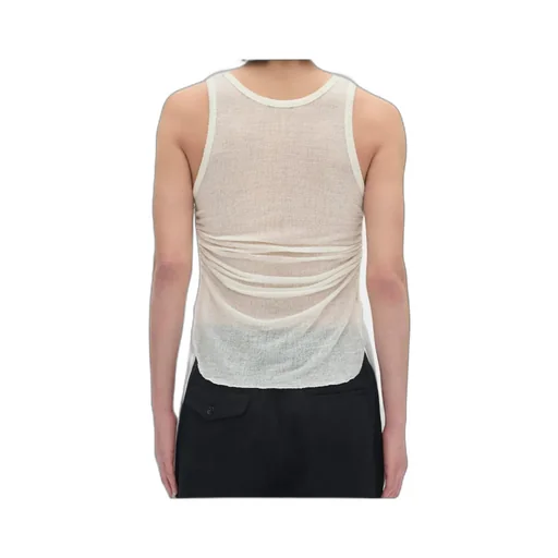 Boris Wrinlked Cropped Tank