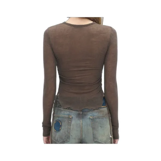 Oke Long Sleeve Crop Top