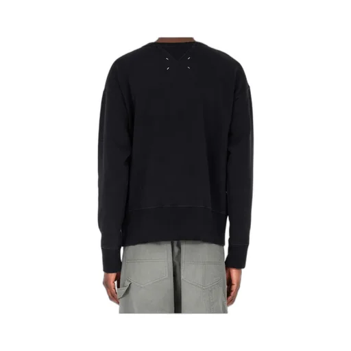 Maison Margiela Round Neck Long Sleeved Sweatshirt