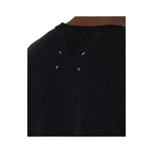 Maison Margiela Round Neck Long Sleeved Sweatshirt