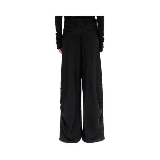 Draped-Detail Pants