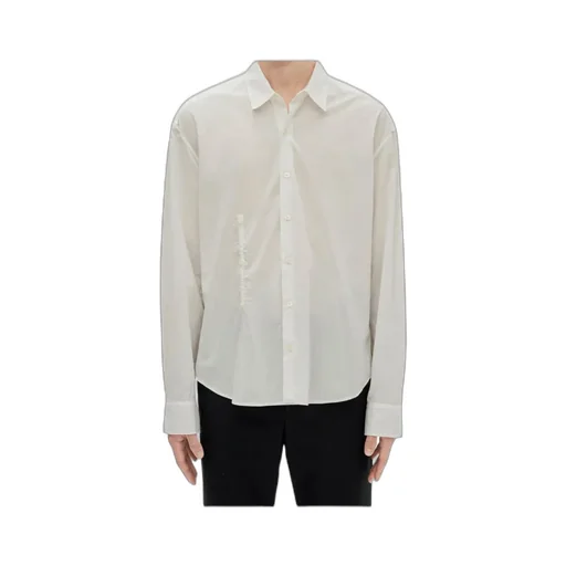Text-Print Cotton Shirt