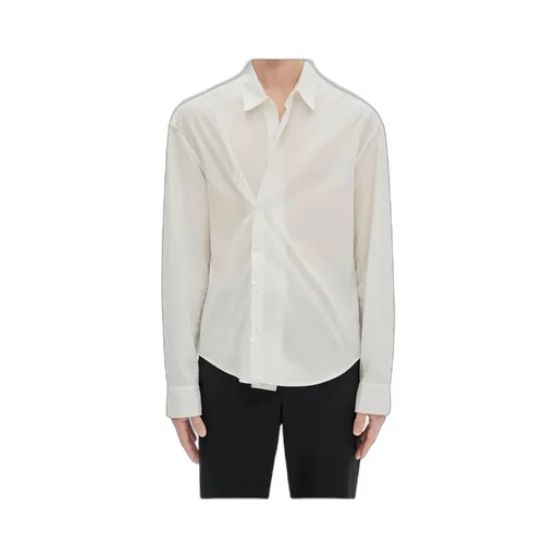 Text-Print Cotton Shirt