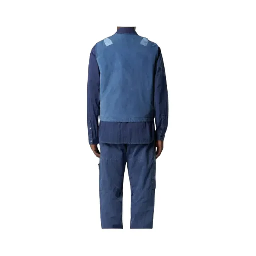 Stone Island Logo Patch V-Neck Vest