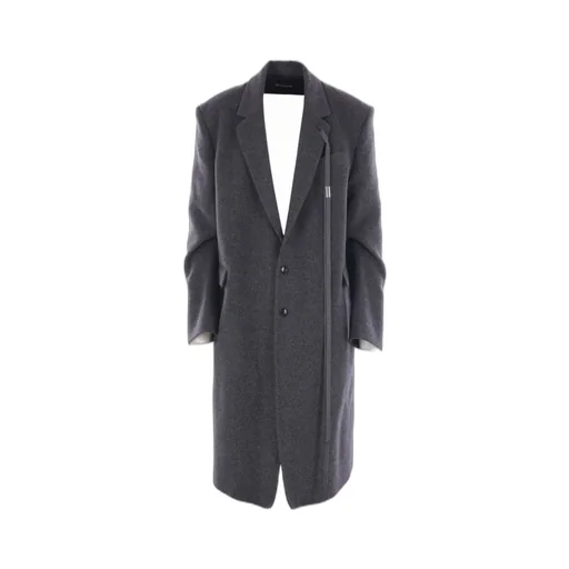 Viv Notched-Lapel Single-Breasted Coat