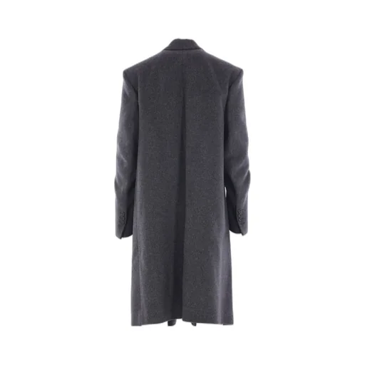 Viv Notched-Lapel Single-Breasted Coat