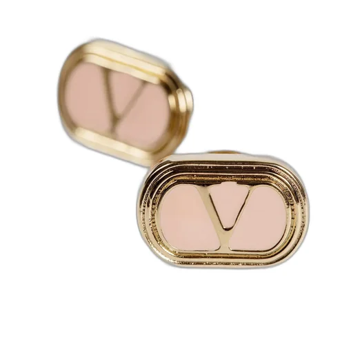 Oval Logo Earrings