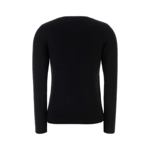Valentino Slogan Intarsia Long-Sleeve Sweater