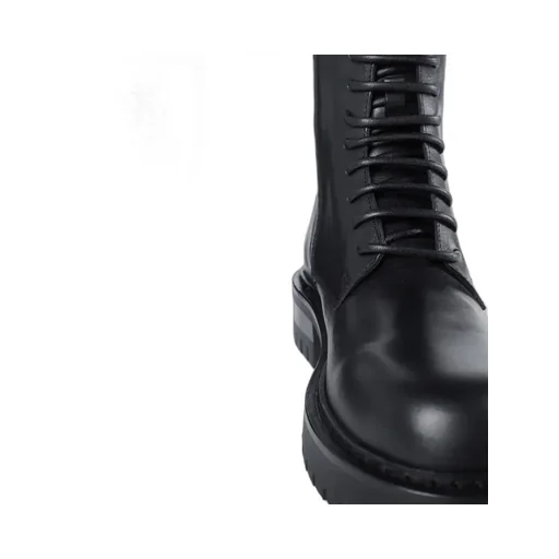Skagi Lace-Up Lug-Sole Combat Boots
